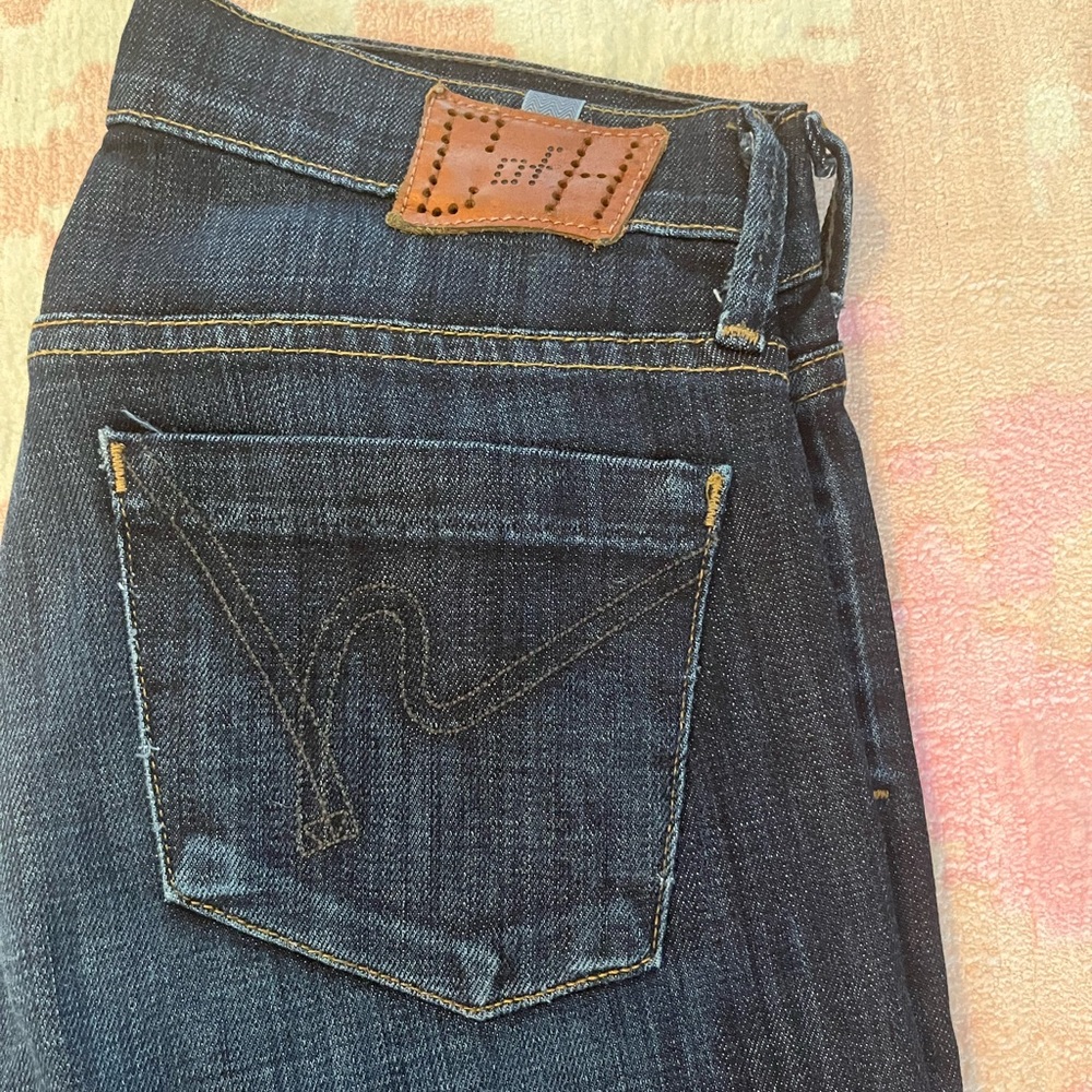 Citizens of Humanity Ava Low Rise Straight Leg Size 24